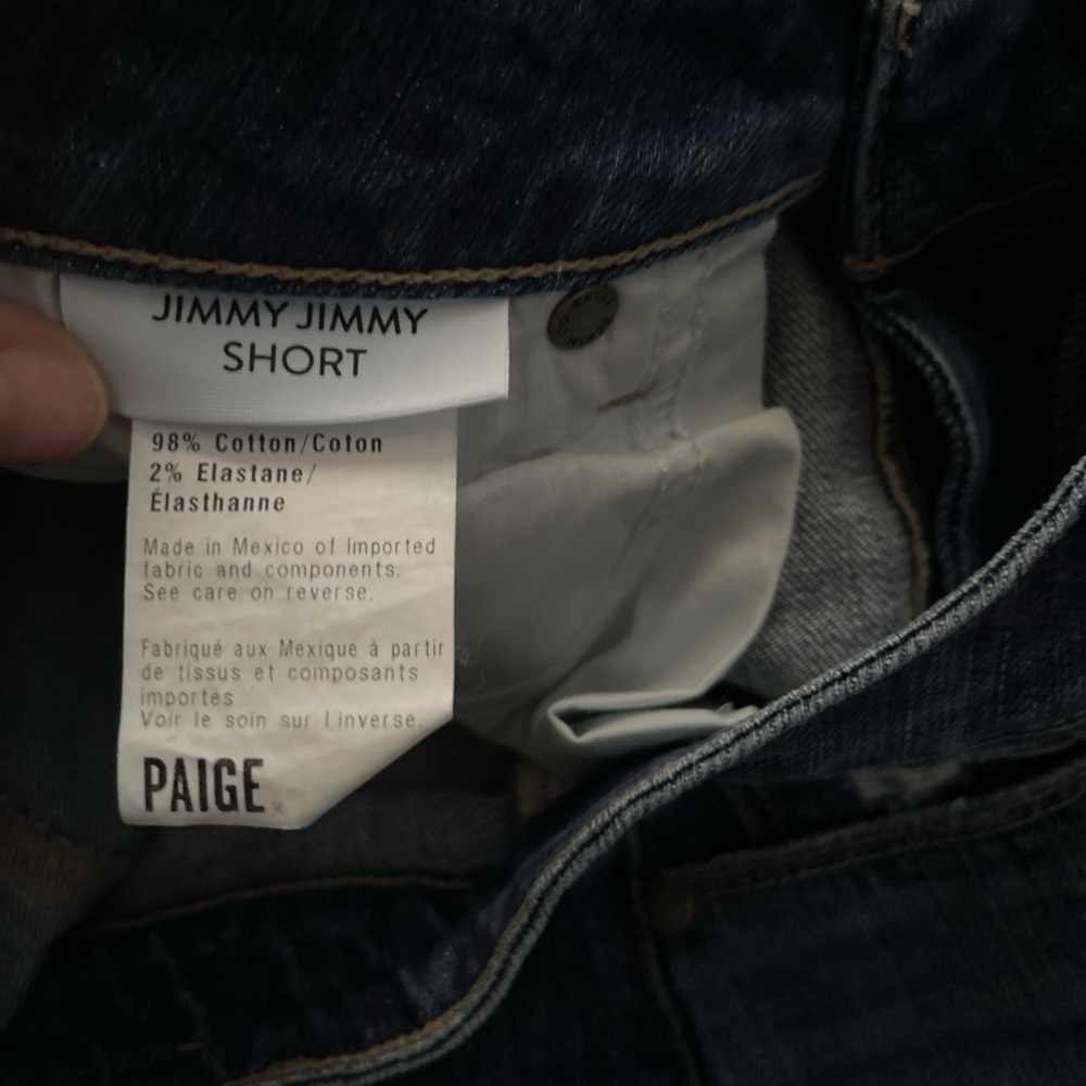 PAIGE Jimmy Jimmy Short Women’s Size 27 - Picture 4 of 4